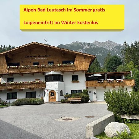 Apartamento W4 Haus Ganghofer Leutasch Exterior foto